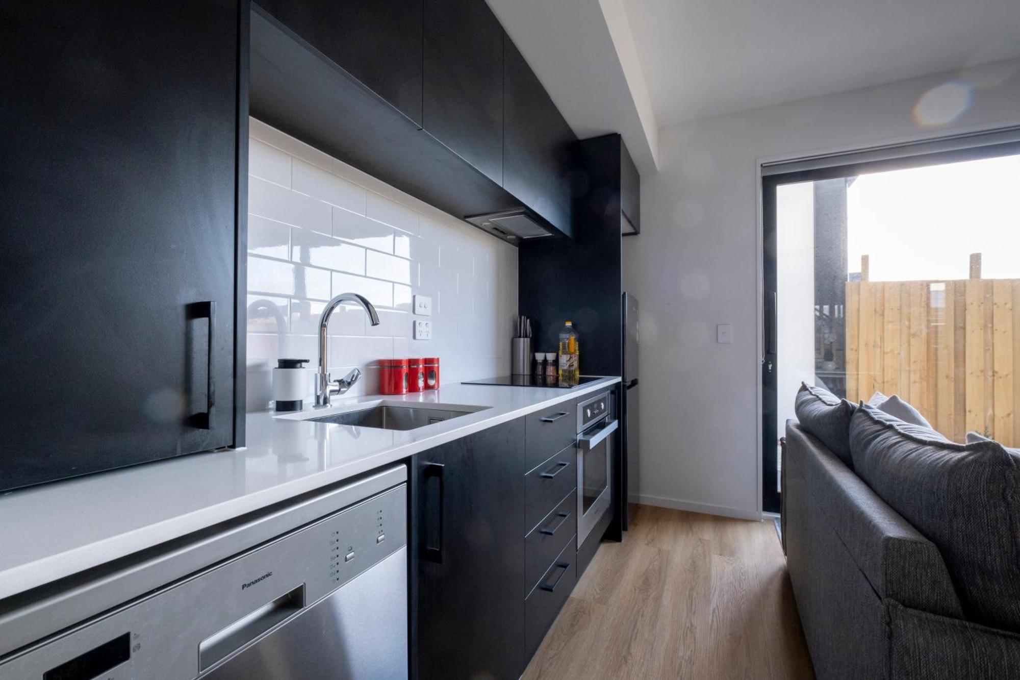 Luxury 2 Bed Townhome In Cbd Christchurch Exterior foto